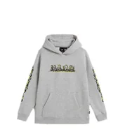 Bluzy dla dziewczynek - Bluza Dziecięca(8-14lat) VANS Inferno Pullover Cement Heather VN000PXE02F1 S - miniaturka - grafika 1