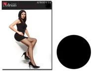 Rajstopy - Rajstopy Kabaretki Adrian Afrodyta Nero 3 - miniaturka - grafika 1