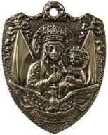 Dewocjonalia - Medalion Matka Boska Królowa Polski M33 - miniaturka - grafika 1