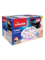 Miotły, szufle, mopy - Vileda Mop 3w1 "Turbo" w kolorze fioletowym - miniaturka - grafika 1