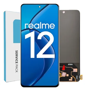 ORYGINAŁ WYŚWIETLACZ EKRAN LCD DO REALME 12 4G - Części serwisowe do telefonów - miniaturka - grafika 1