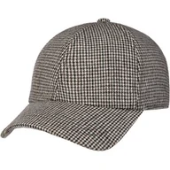 Czapki i chusty sportowe męskie - Czapka Fine Houndstooth by Lipodo, beżowo-brązowy, L (58-59 cm) - miniaturka - grafika 1