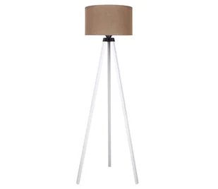 Duolla - Lampa podłogowa 1xE27/60W/230V brązowy/biały - Lampy stojące - miniaturka - grafika 1