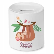 Skarbonki - Dla Konfidenta Skarbonka na Urodziny Na Prezent z Nadrukiem ze Zdjęciem + Opakowanie na prezent (wzór 01) - miniaturka - grafika 1