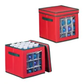 Bombki - zestaw 2 pudełek na bombki świąteczne relaxdays - miniaturka - grafika 1