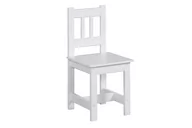 Krzesełka i taborety dla dzieci - Krzesełko JUNIOR białe - KUP TANIEJ Z KODEM "SALE" ❤ - miniaturka - grafika 1