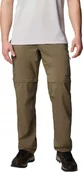 Spodnie sportowe męskie - Columbia Columbia Silver Ridge Utility Convertible Pant 2012962397 Zielone 36-32 - miniaturka - grafika 1