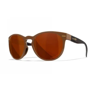 Wiley X Okulary Taktyczne Damskie Wiley X COVERT Captivate Polarized Copper / Gloss Coffee Crystal Brown Frame - Odzież taktyczna i umundurowanie - miniaturka - grafika 1
