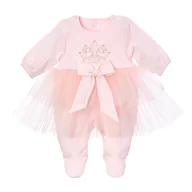 Pajacyki dla niemowląt - BGL-35062 Pajac Royal, różowy 68 - miniaturka - grafika 1