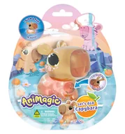 Figurki dla dzieci - Capybara Let S Glo Animagic Brązowa - miniaturka - grafika 1