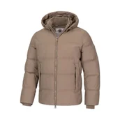 Kurtki i kamizelki sportowe męskie - Pit Bull Kurtka Zimowa Z Kapturem Ducan Sand - miniaturka - grafika 1