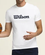 Koszulki sportowe męskie - Koszulka męska Wilson M Easy Street Tee Sport Bright White M - miniaturka - grafika 1