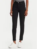 Spodnie damskie - Lee Jeansy Scarlett 112365072 Czarny Skinny Fit - miniaturka - grafika 1