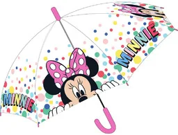 Parasol dziecięcy DIsney Myszka Minnie Różowy - Parasolki dla dzieci - miniaturka - grafika 1
