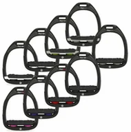 Akcesoria jeździeckie - Flex-on Strzemiona kompozytowe - czarny - miniaturka - grafika 1