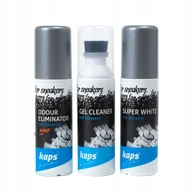 Środki do obuwia i ubrań - Zestaw do czyszczenia białych butów Kaps 3in1 - miniaturka - grafika 1