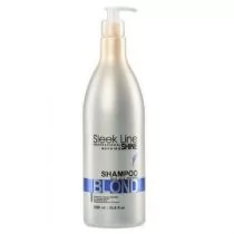 Stapiz Sleek Line Blond Shampoo Szampon z jedwabiem do włosów blond 1000 ml - Szampony do włosów - miniaturka - grafika 1