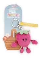 Plecaki - NICI 61803 breloczek do kluczy truskawka zawsze przy Tobie, 7 cm, czerwony - towarzysz do plecaka lub torby, uchwyt na klucze dla małych i dużych 61803 - miniaturka - grafika 1