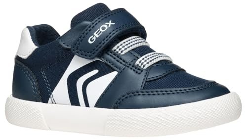 Geox B Gisli Boy A buty dziecięce, Granatowy/biały, 20 EU