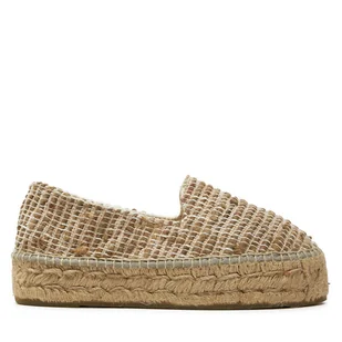 Espadryle Manebi Yucatan Double Sole Espadrilles G 1.2 D0 Beżowy - Espadryle damskie - miniaturka - grafika 1