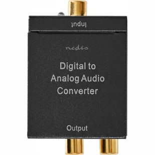 DAC przetwornik Nedis ACON2510BK - Przetworniki DAC - miniaturka - grafika 1