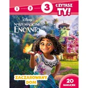 Książki edukacyjne - Raz, dwa, trzy, czytasz ty! Zaczarowany dom. Disney Nasze magiczne Encanto. Poziom 3 - miniaturka - grafika 1