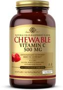 Witaminy i minerały - Chewable Vitamin C 500 mg - Witamina C do ssania Cran Raspberry (90 tabl.) - miniaturka - grafika 1