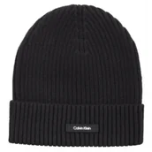 Czapki damskie - Czapka i Szalik Gs Classic Rib Beanie+Scarf Ck Black K50K512389 BEH (CK577-a) Calvin Klein - miniaturka - grafika 1