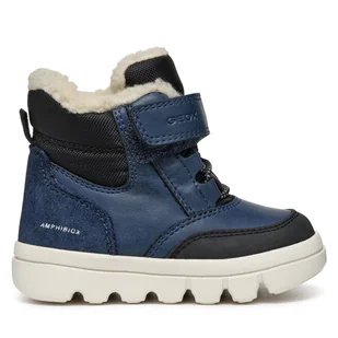 Kozaki Geox B Willaboom Boy B Ab B365BC 0ME22 C4008 S Niebieski - Buty dla chłopców - miniaturka - grafika 1