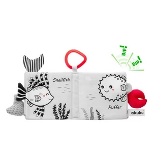 Książeczka sens.marine animals - Baśnie, bajki, legendy - miniaturka - grafika 1