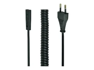 GEMBIRD PC-C1-VDE-1.8M Power curled cord C1 2 x 0.75 sq.mm VDE approved 1.8 m - Części i akcesoria do laptopów GEMBIRD PC-C1-VDE-1.8M Power curled cord C1 2 x 0.75 sq.mm VDE approved 1.8 m - Części i akcesoria do laptopów - miniaturka - grafika 1