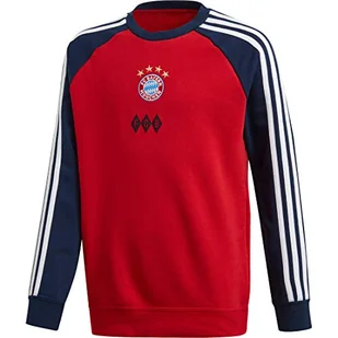 adidas Bluza dziecięca Fc Bayern CREW Sweat, Fcbtru/Conavy/White, 164, FR3959 - Bluzy dla dziewczynek - miniaturka - grafika 1