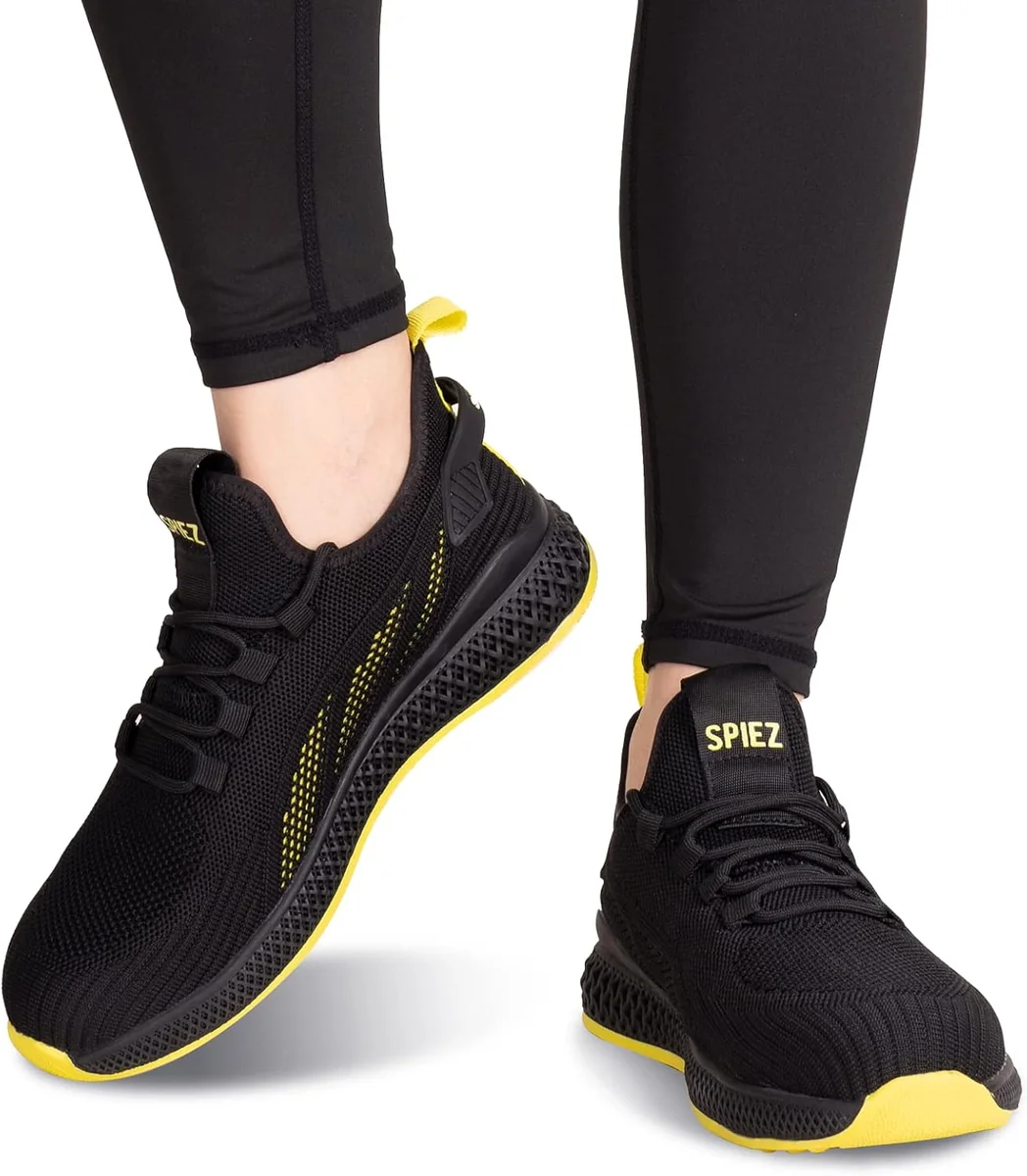 Buty ochronne SPIEZ Unisex z noskiem ochronnym lekkie i oddychające (44)