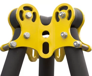 Lekki aluminiowy statyw bezpieczeństwa (udźwig: 1000 kg) + wyboru: wciągarka Tretos Military 00081697 - Wciągarki - miniaturka - grafika 4