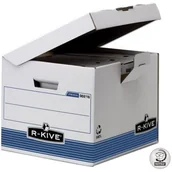 Segregatory - Fellowes Pudło archiwizacyjne niebieskie z uchylnym wiekiem 21601) - miniaturka - grafika 1