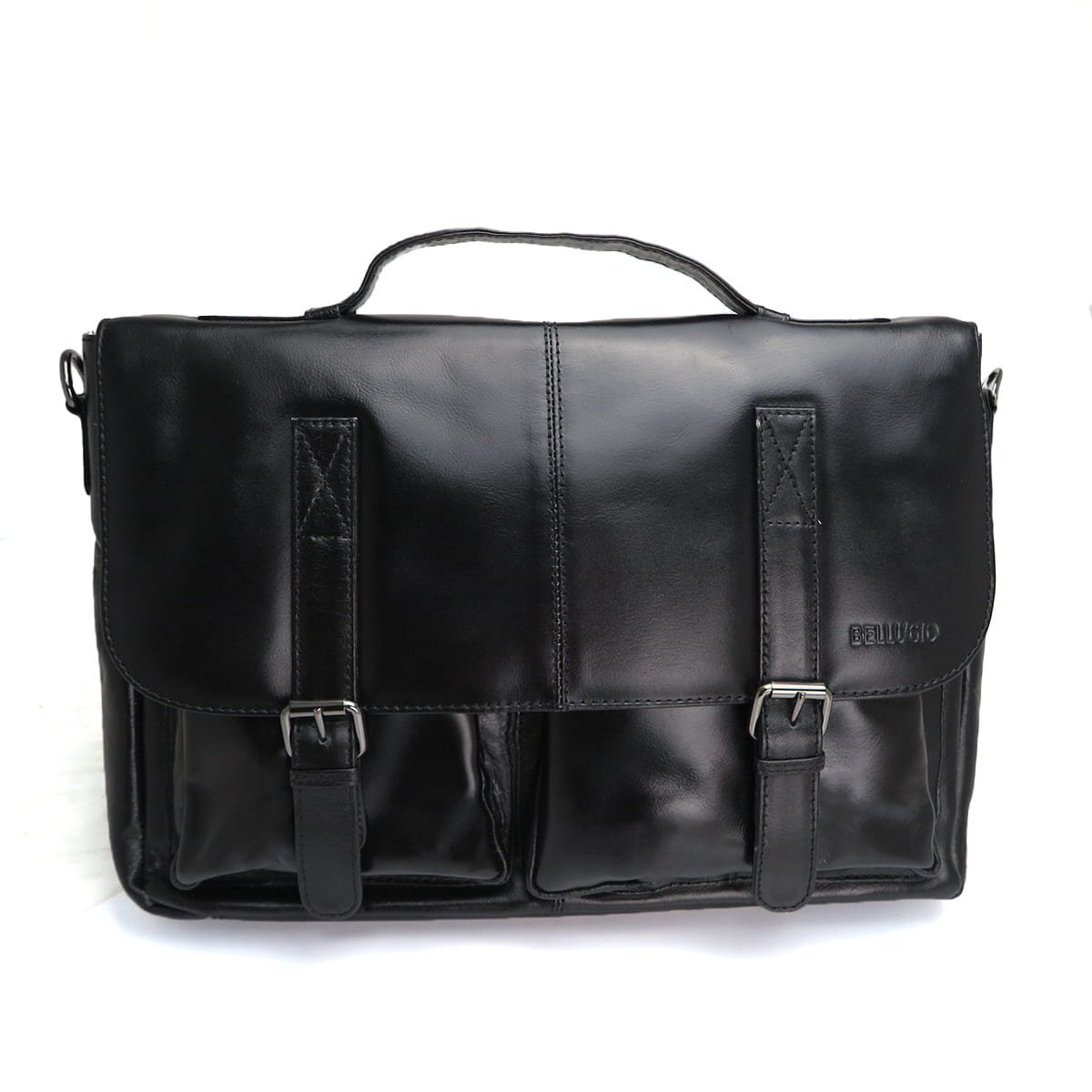 Skórzana teczka męska Bellugio