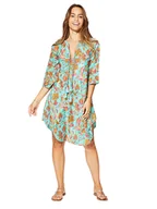 Sukienki - Aller Simplement Sukienka w kolorze turkusowo-pomarańczowym - miniaturka - grafika 1