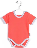 Body dla niemowląt - BODY NIEMOWLĘCE KRÓTKI RĘKAW RĘKAWEK ROZM. 68 Pampicio - miniaturka - grafika 1