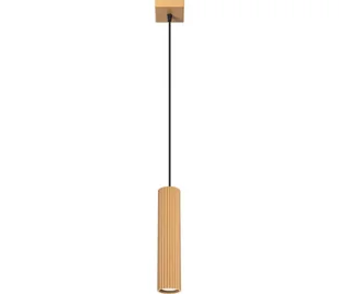 Sollux SL.1554 - Żyrandol na lince KARBON 1xGU10/10W/230V złoty - Lampy sufitowe - miniaturka - grafika 1