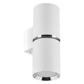 Lampy ścienne - Kinkiet do sypialni DIOR WLL 4267 Ideus spot metal chrom biały - miniaturka - grafika 1