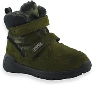 Buty dla chłopców - Dziecięce ocieplane buty zimowe Bartek 11/14033102 Zielone - miniaturka - grafika 1