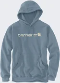 Bluzy męskie - Bluza Carhartt Midweight Logo ThunderCloud - miniaturka - grafika 1