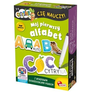 Zestaw edukacyjny LISCIANI Carotina cię nauczy Mój pierwszy alfabet 304-PL102341 - Zabawki interaktywne dla dzieci - miniaturka - grafika 1