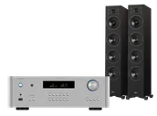 Zestawy stereo - Rotel RA-1572 MkII (srebrny) + DIVA 6 (czarny) - miniaturka - grafika 1