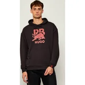 Bluzy męskie - HUGO Bluza Doverlohood Hugo x Racing Bulls | Relaxed fit - miniaturka - grafika 1