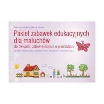 Bliżej przedszkola Pakiet zabawek edukacyjnych dla maluchów do ćwiczeń i zabaw w domu i w przedszkolu praca zbiorowa - Literatura popularno naukowa dla młodzieży - miniaturka - grafika 1