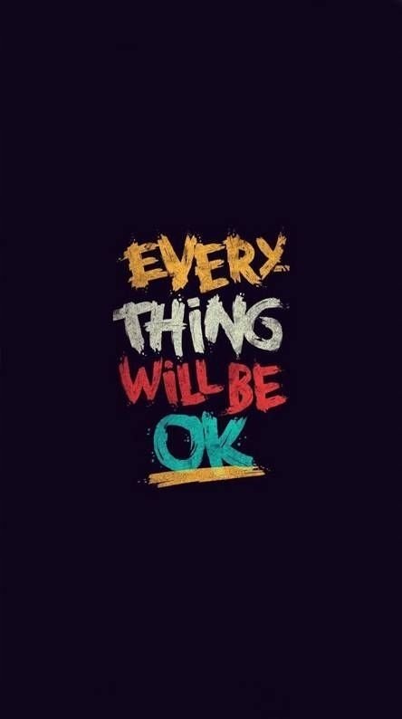 PODKŁADKA POD MYSZ Z Nadrukiem 22x18 cm Everything Will Be Ok Tekst Prezent