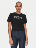 Koszulki i topy damskie - Guess T-Shirt W5GI15 K8FQ4 Czarny Regular Fit - miniaturka - grafika 1