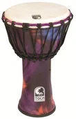Instrumenty perkusyjne - Toca TO803196 Djembe Freestyle 12'' Fiesta Red SFDJ-12F SFDJ12F - miniaturka - grafika 1