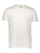 Koszulki męskie - Camel Active Koszulka "Henley" w kolorze białym - miniaturka - grafika 1